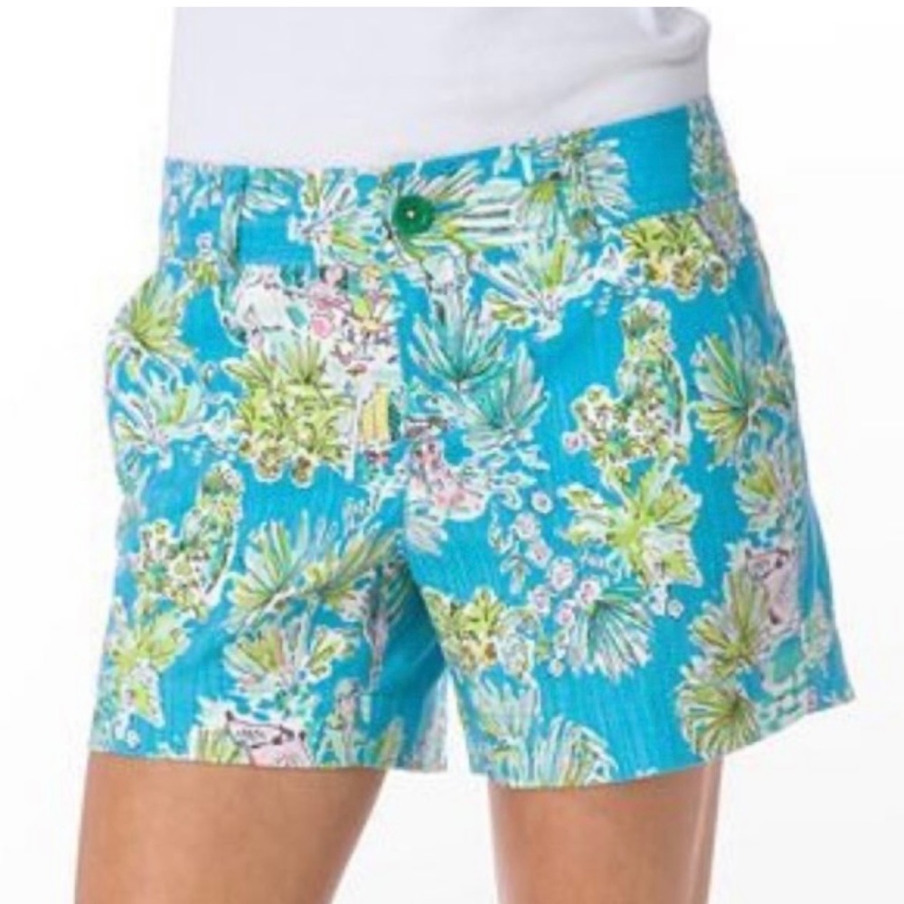 Lilly Pulitzer Originals Callahan Short Jungle Glam Toile 6